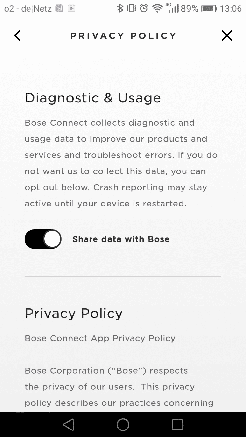 Bose Connect Datenubermittlung Lasst Sich Jetzt Abschalten Heise Online