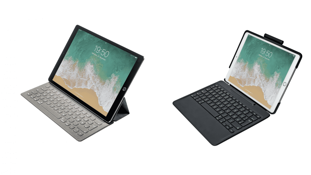 Ipad Pro Tastaturen Im Test Apple Smart Keyboard Vs Logitech Slim Combo Heise Online