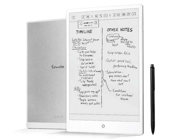 e pad tablet mit e paper display und