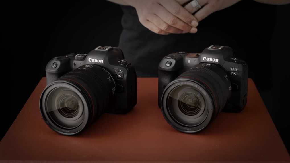 Canon Eos R5 Und Eos R6 Spiegellose Vollformat Kameras Mit Machtigem Autofokus Heise Online