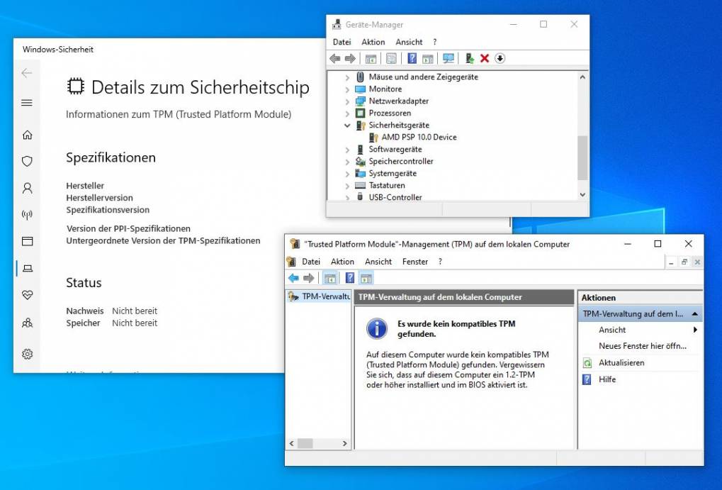 Tpm Oder Kein Tpm Heise Online