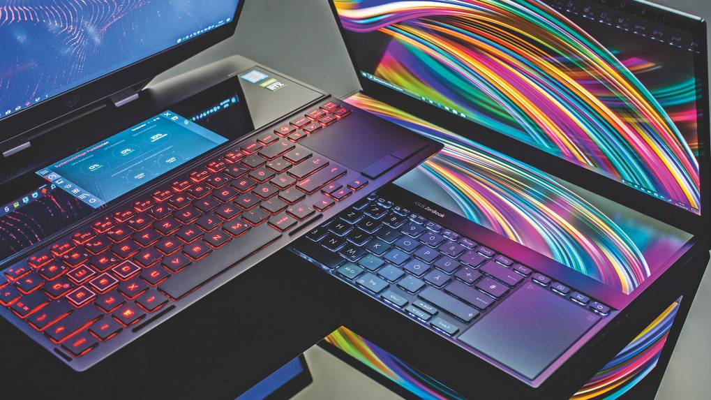 Nutzliches Zusatz Feature Dual Screens In Notebooks Von Hp Und Asus Heise Online