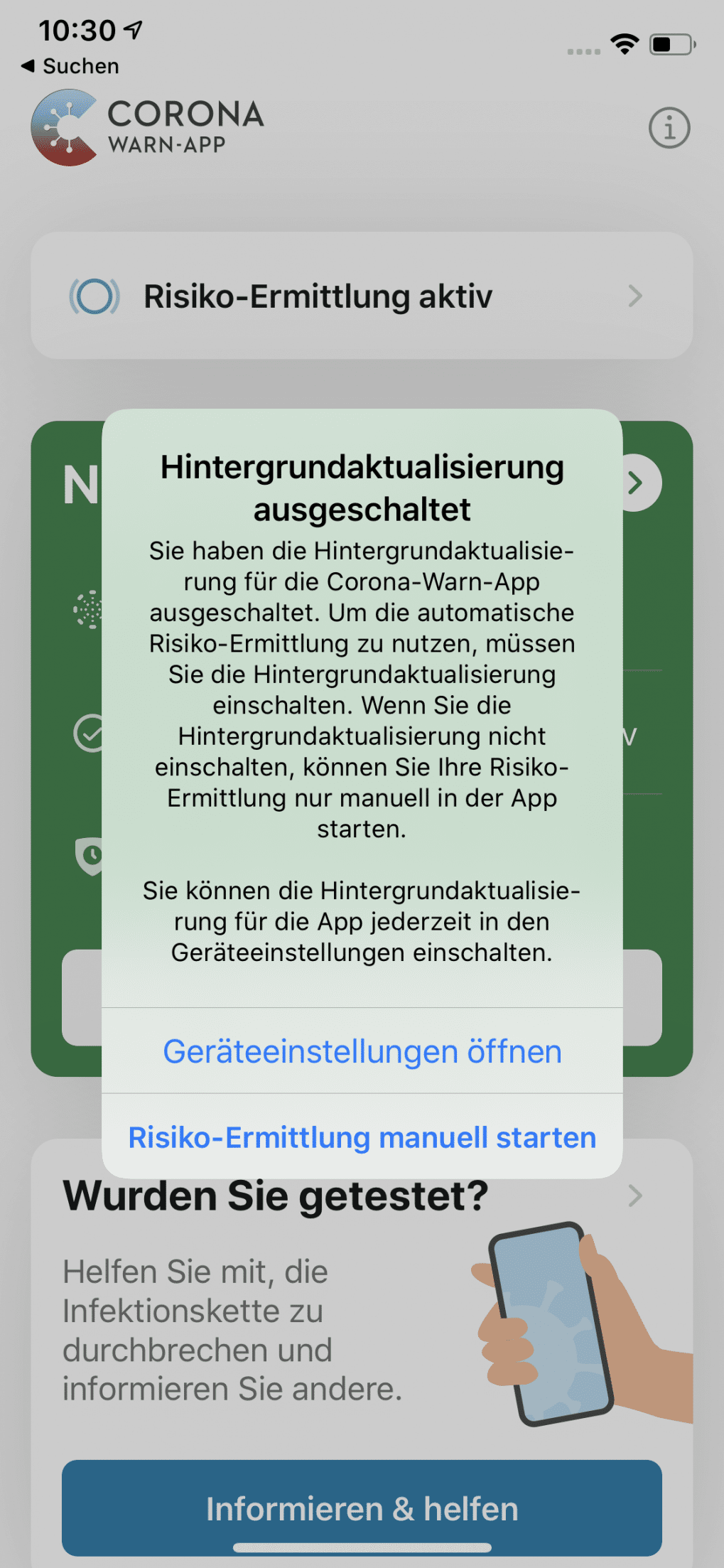 Corona Warn App Offnet Sich Nicht Mehr Auf Iphones Update Soll Helfen Heise Online