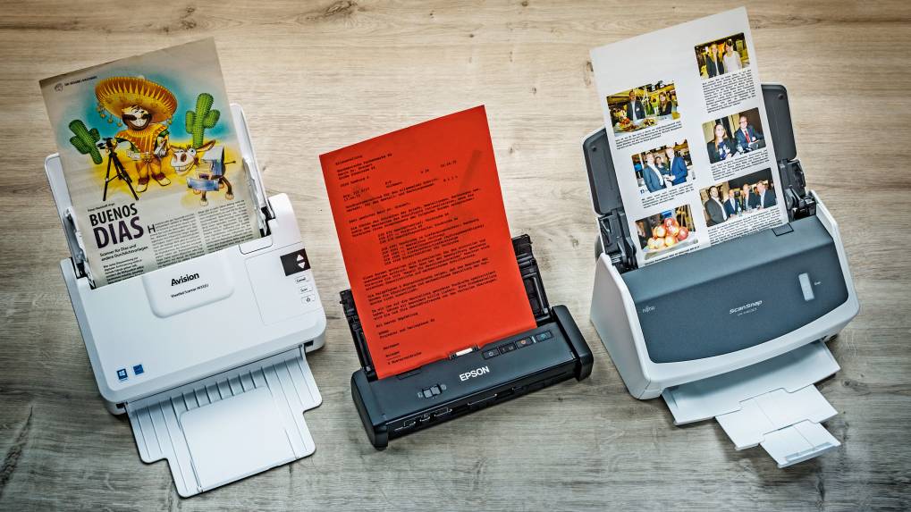 Sechs Kompakte Dokumentenscanner Bis 500 Euro Im Test Heise Online