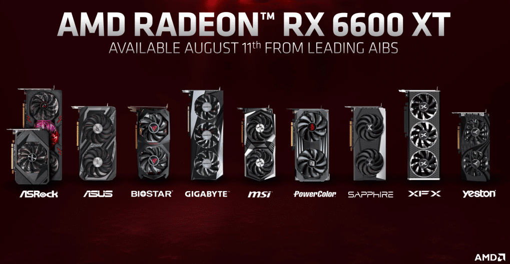 Amd Stellt Die Radeon Rx 6600 Xt Fur 380 Euro Gegen Nvidias Geforce Rtx 3060 Heise Online