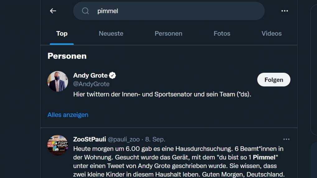 Twitter trends hamburg