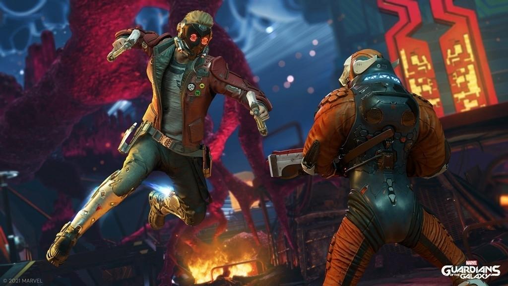 Marvel S Guardians Of The Galaxy Star Lord Hechtet Ins Action Adventure Heise Online
