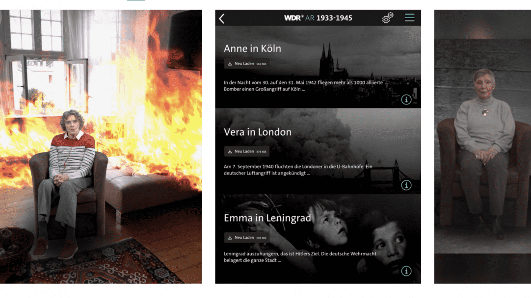 Augmented Reality Weltkriegs Zeitzeugen Kommen Per App Ins