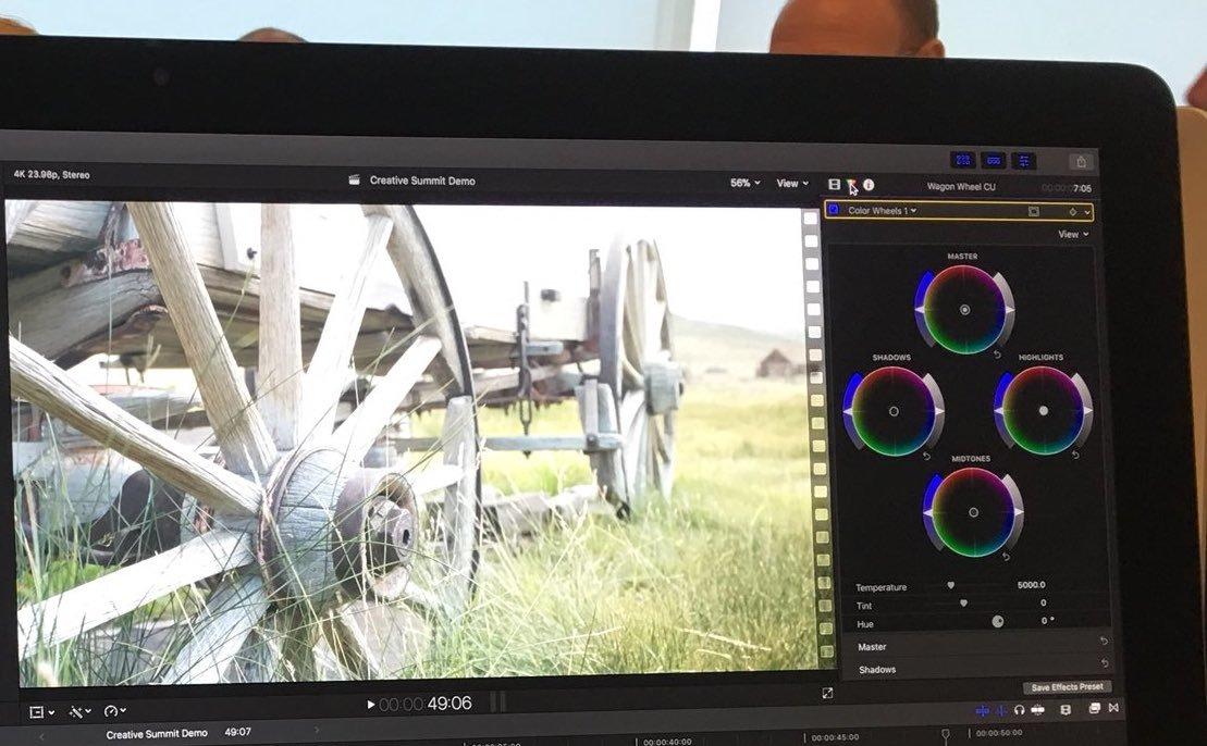 Farbkorrektur FCPX 10.4