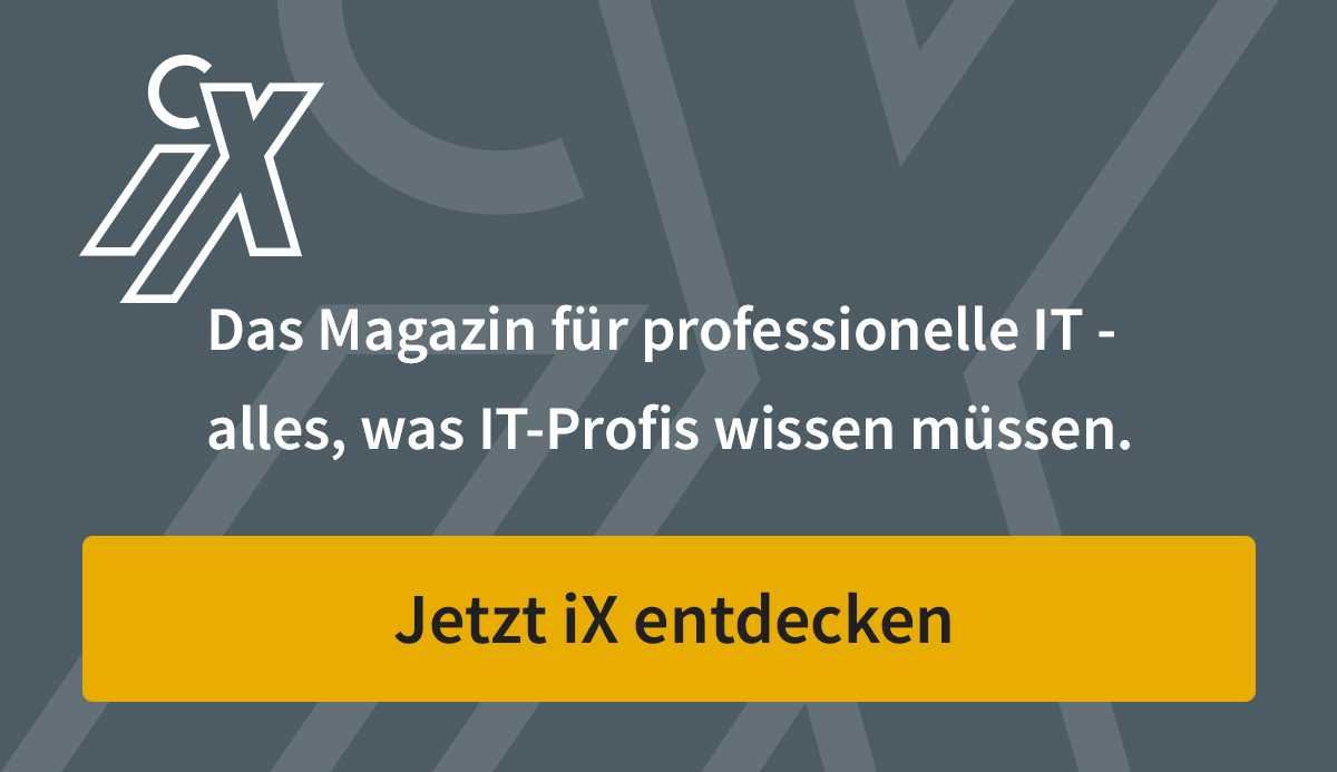 Mehr von iX Magazin