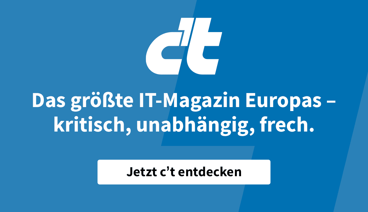 Mehr von c't Magazin