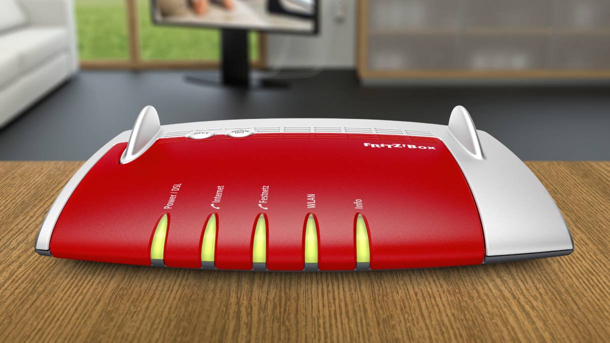 FritzBox InfoLED leuchtet rot was tun? heise online