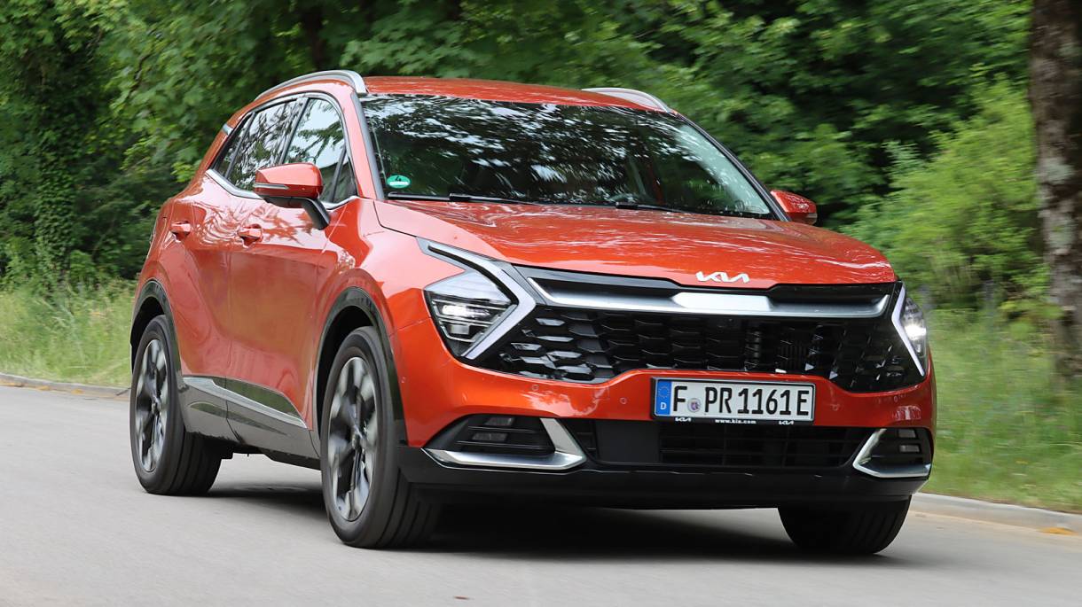 PluginHybrid Kia Sportage im Test SUV mit ordentlicher EReichweite heise autos