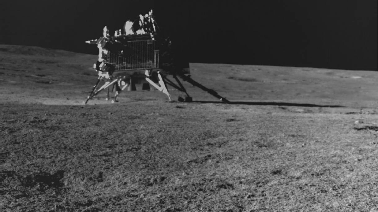 Vikram-Lander auf dem Mond