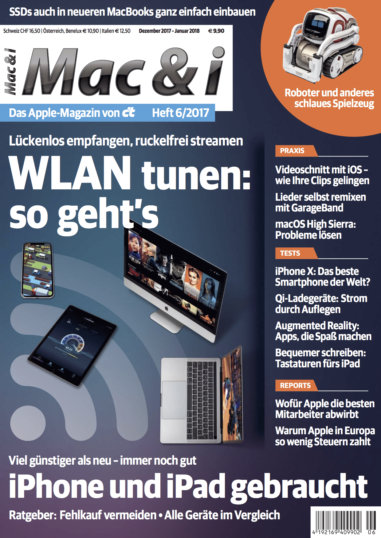 Mac & i Heft 6/2017: Titelbild …