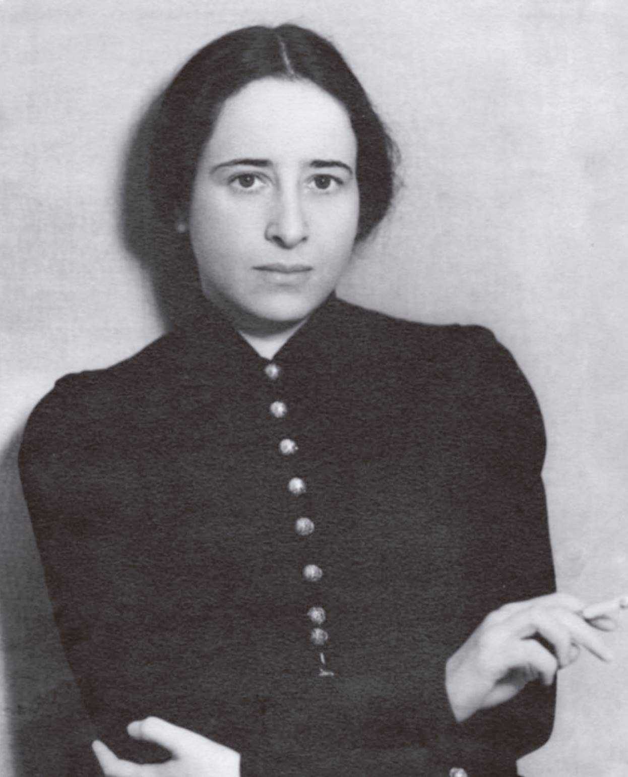 Hannah Arendt als junges Mädchen (1933)