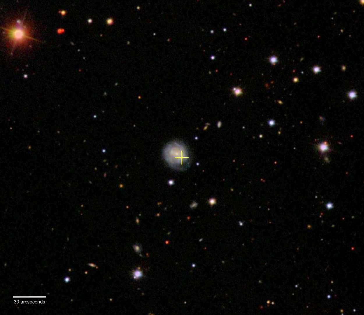 Die Galaxie und ihre Umgebung.