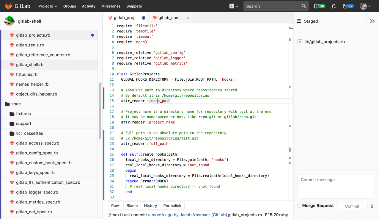 Die Web-IDE befindet sich noch in der Betaphase.