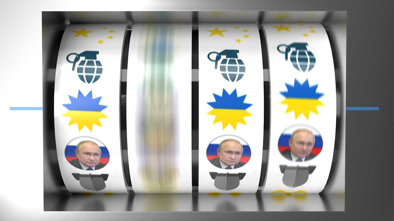 Slotmachine, Putin-Ukraine