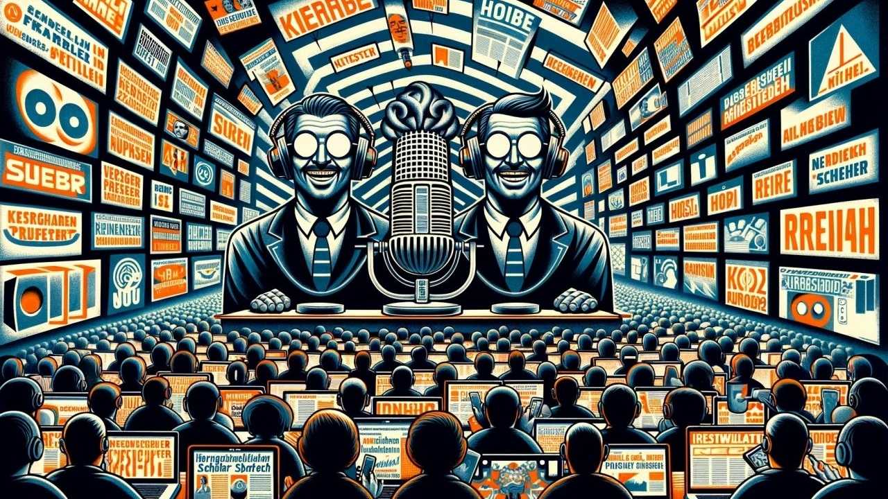 Podcast &quot;Hoss &amp; Hopf&quot; im Fokus der Massenmedien: Kontroverse und Kritik