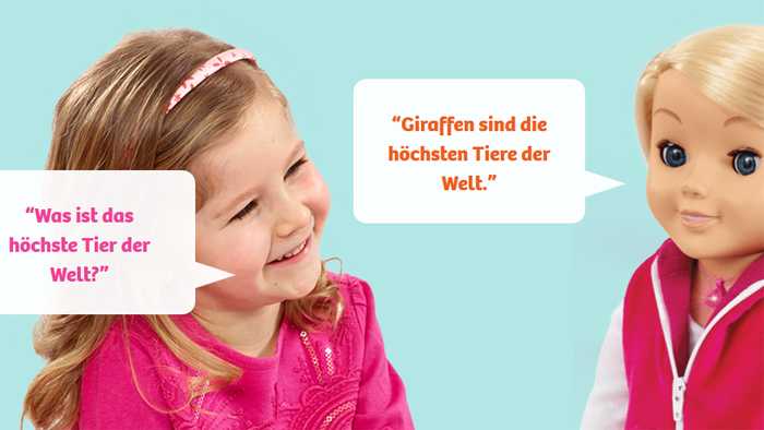 Versteckte Spionage: Spielzeug-Puppe Cayla laut Netzagentur verboten