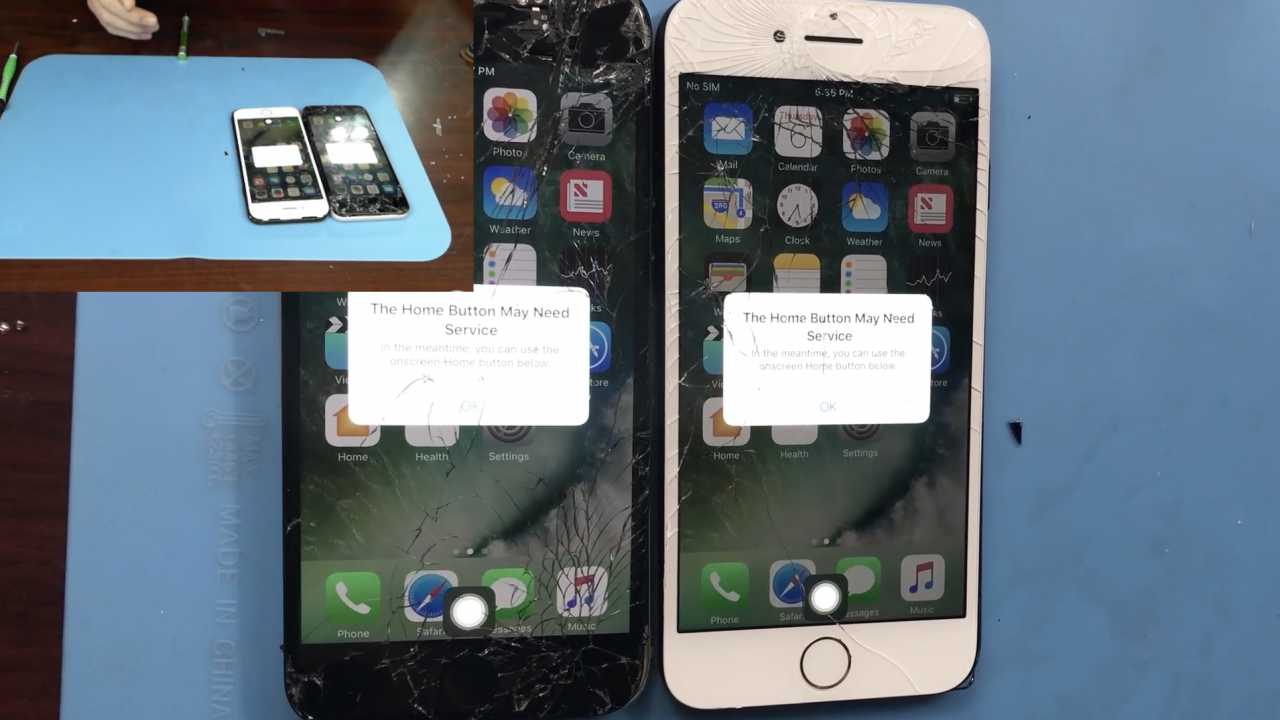Home-Taste iPhone 7 defekt