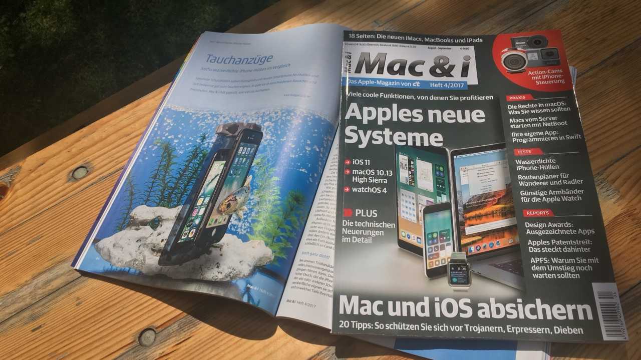 Mac & i Heft 4/2017 vorab im Heise-Shop bestellbar