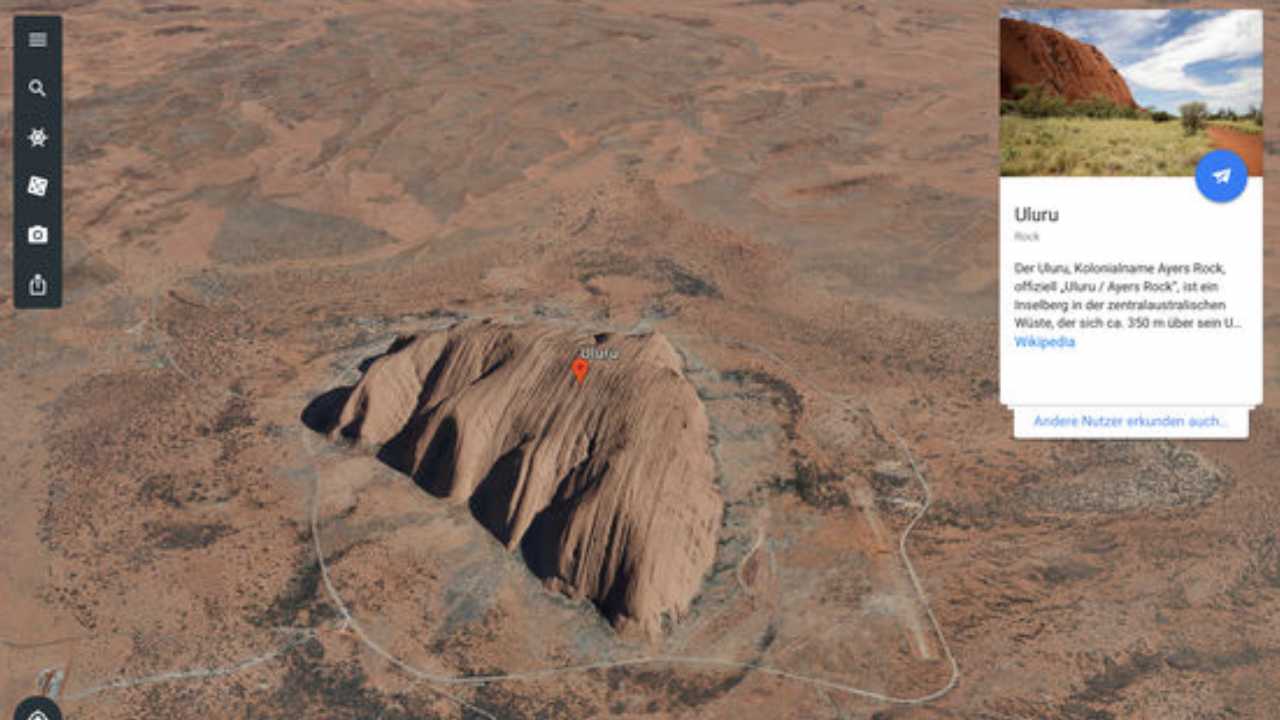 Google Earth iPad