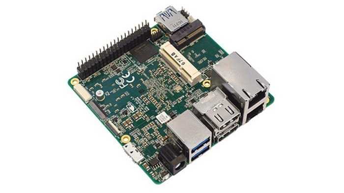 Ein grünes Board