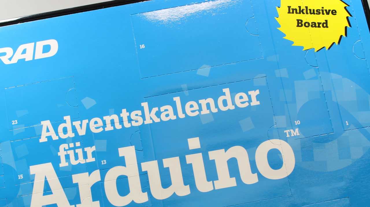 Conrad Adventskalender Test 2017 Arduino