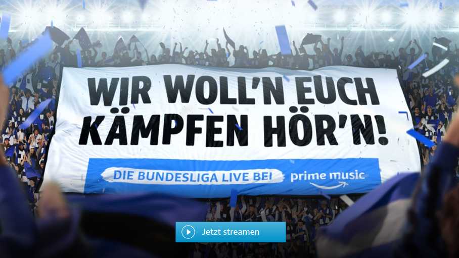Amazon: Bundesliga soll überall zu hören sein