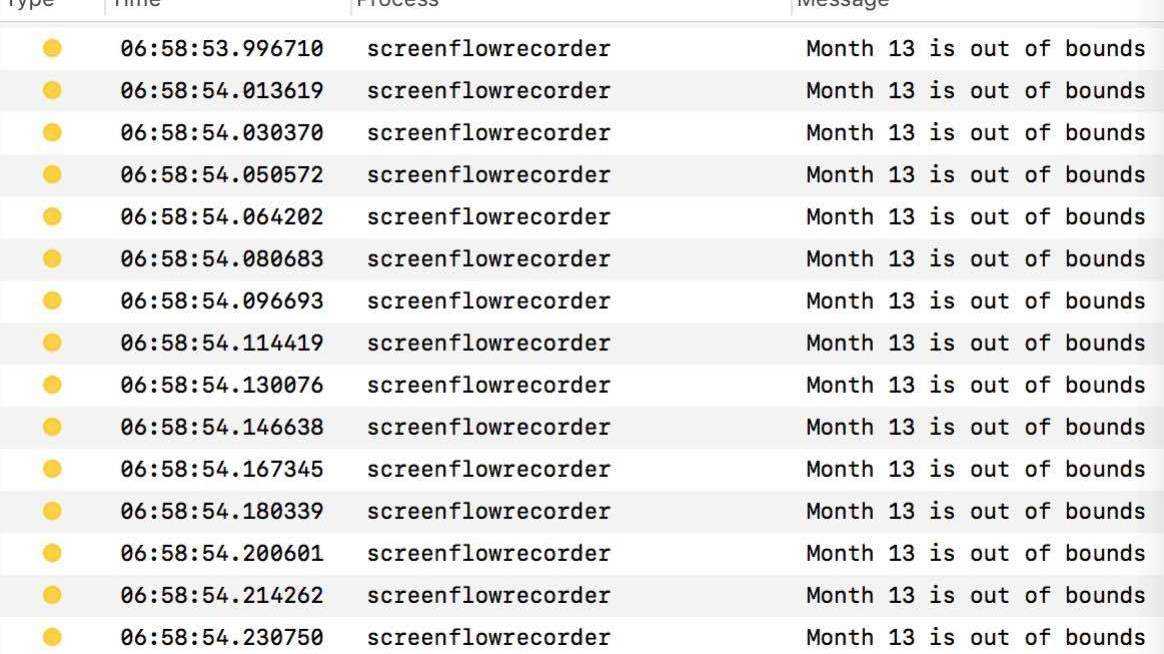 iOS-11-Datumsfehler auch in macOS präsent