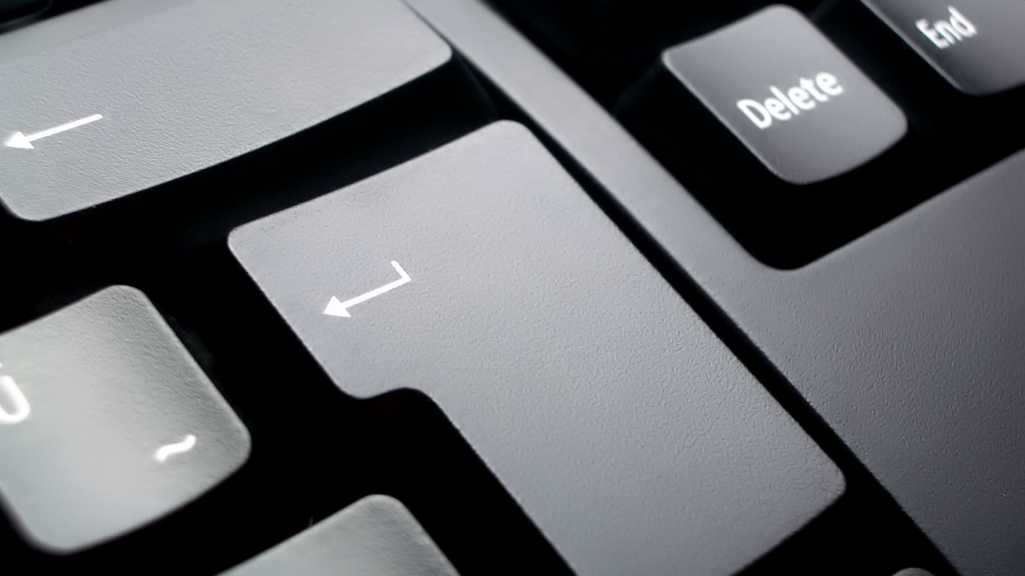 Tastatur, Enter, Programmieren