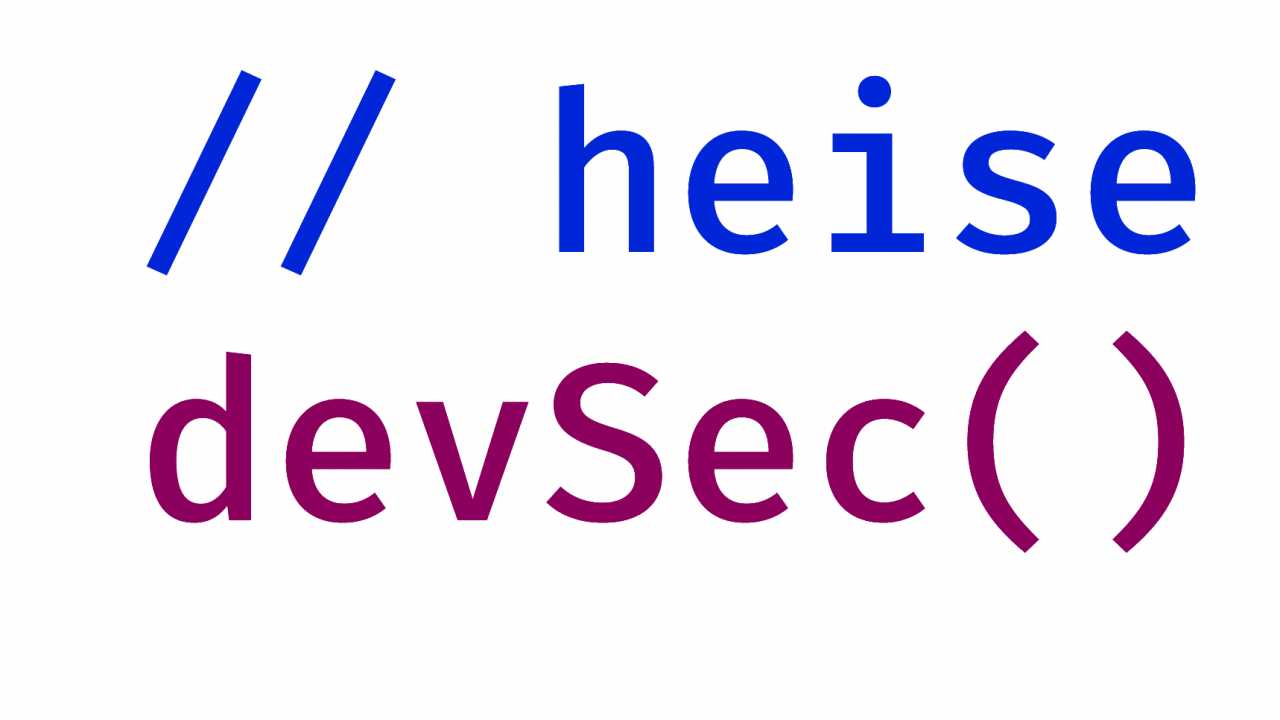 heise devSec 2018: Jetzt noch Vorträge einreichen