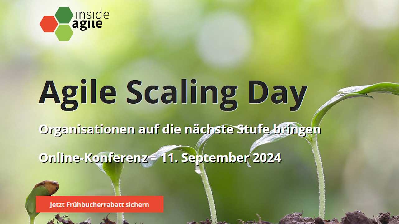 Online-Konferenz Agile Scaling Day am 11. September 2024