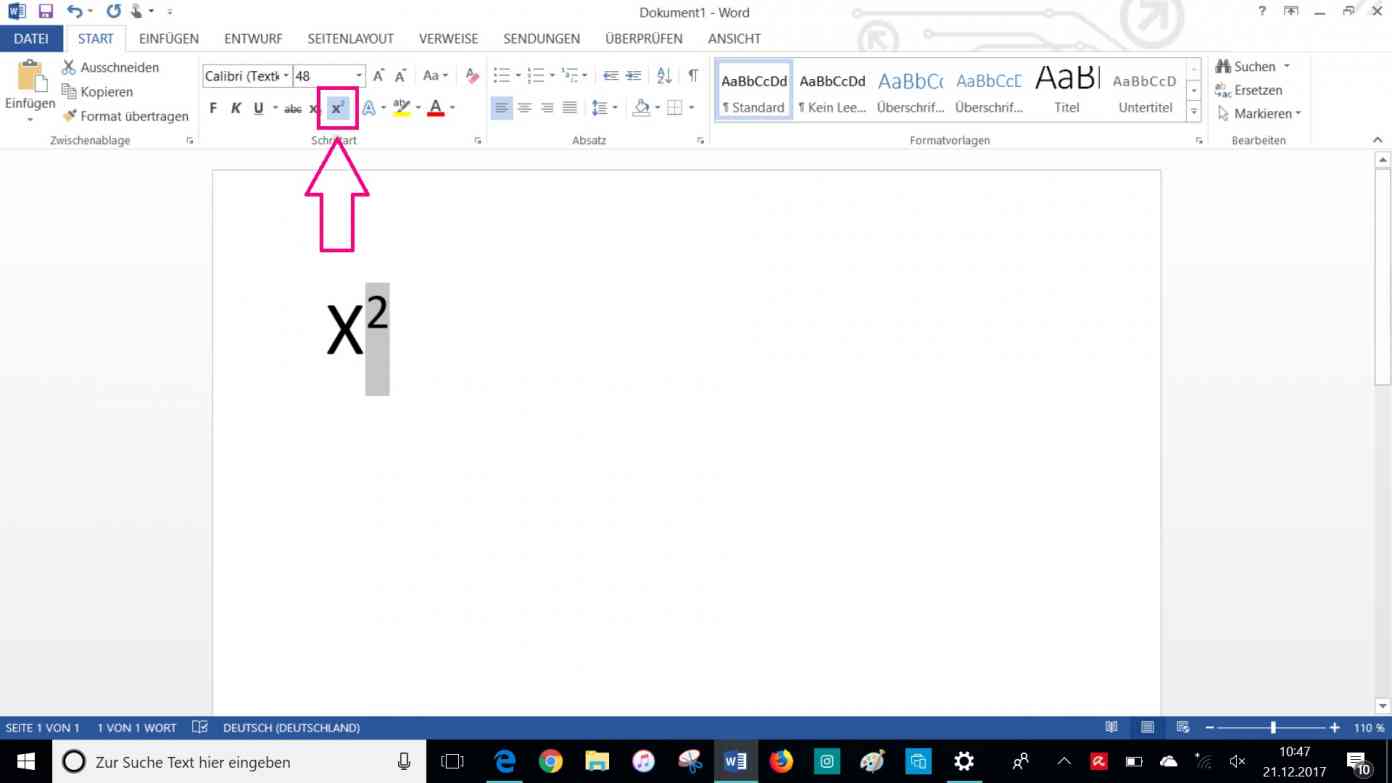 Word Hochgestellte Zahlen schreiben heise online