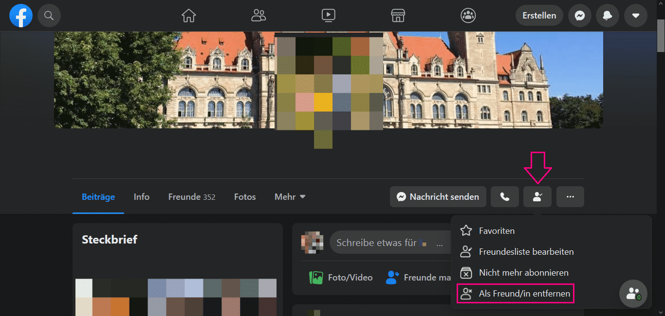 FacebookFreunde löschen so geht's heise online