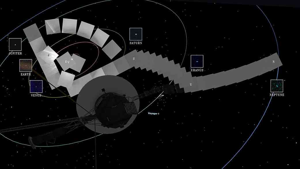 Vor 30 Jahren Voyager 1 fotografierte &quot;Pale Blue Dot&quot; und