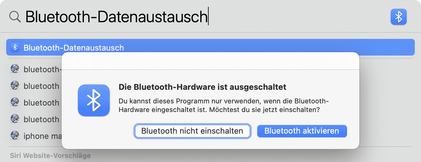 Tipp Bluetooth am Mac ohne Maus aktivieren heise online