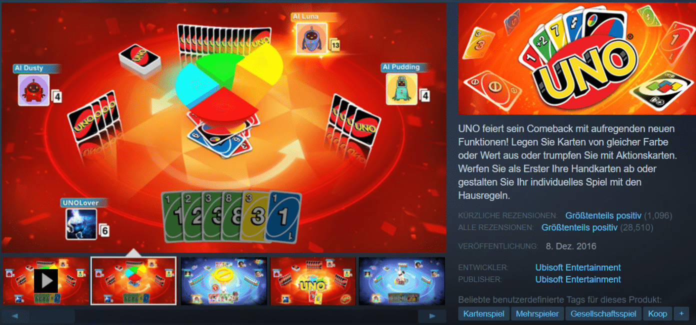 UNO online spielen hier geht