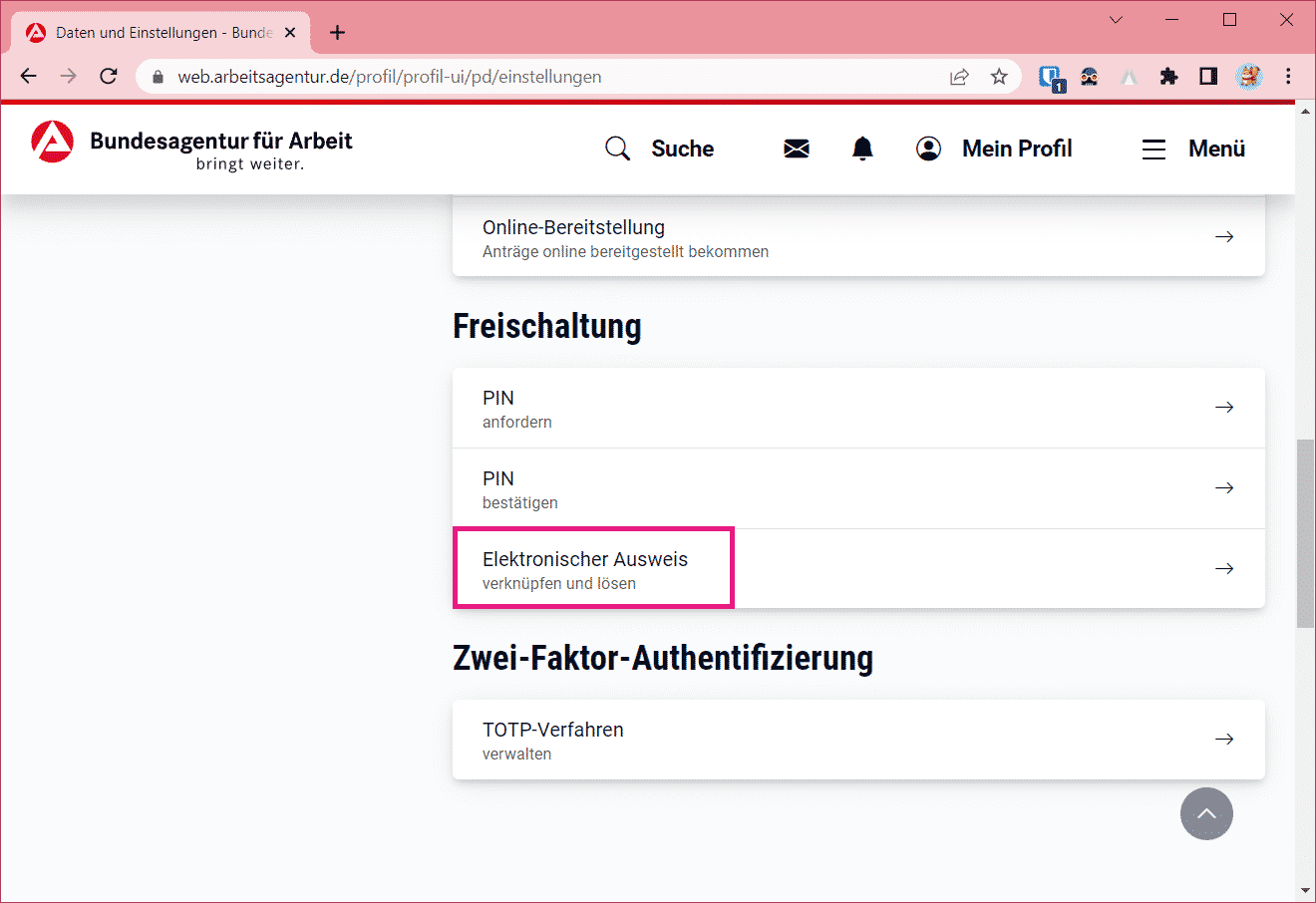 Online arbeitslos melden so wird