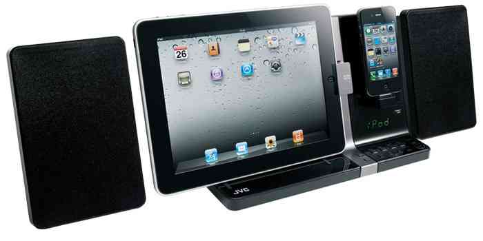 HifiAnlage mit iPad und iPhoneDock heise online