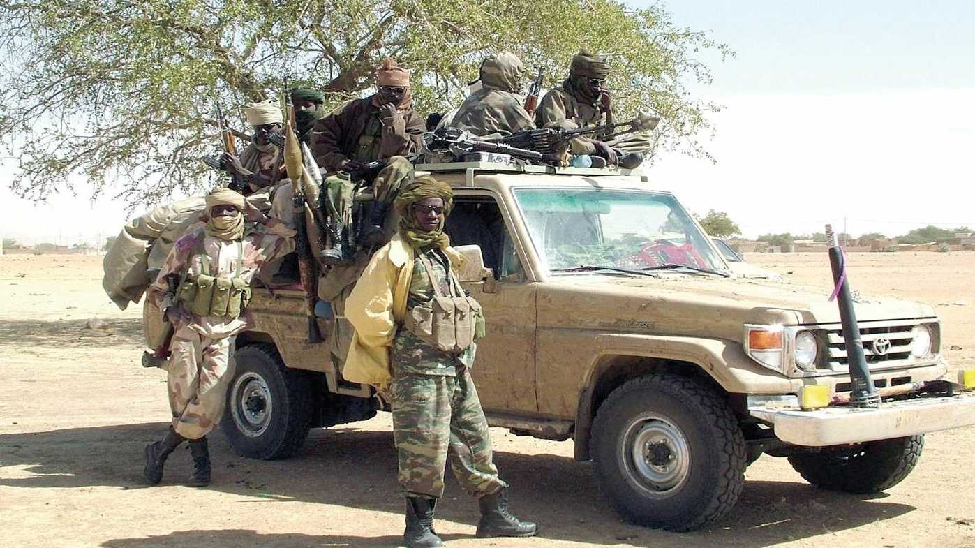 Soldaten im Tschad