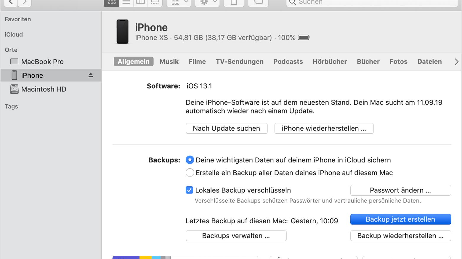 Tipp Wie Sie Iphone Backups Sicher Anfertigen Heise Online