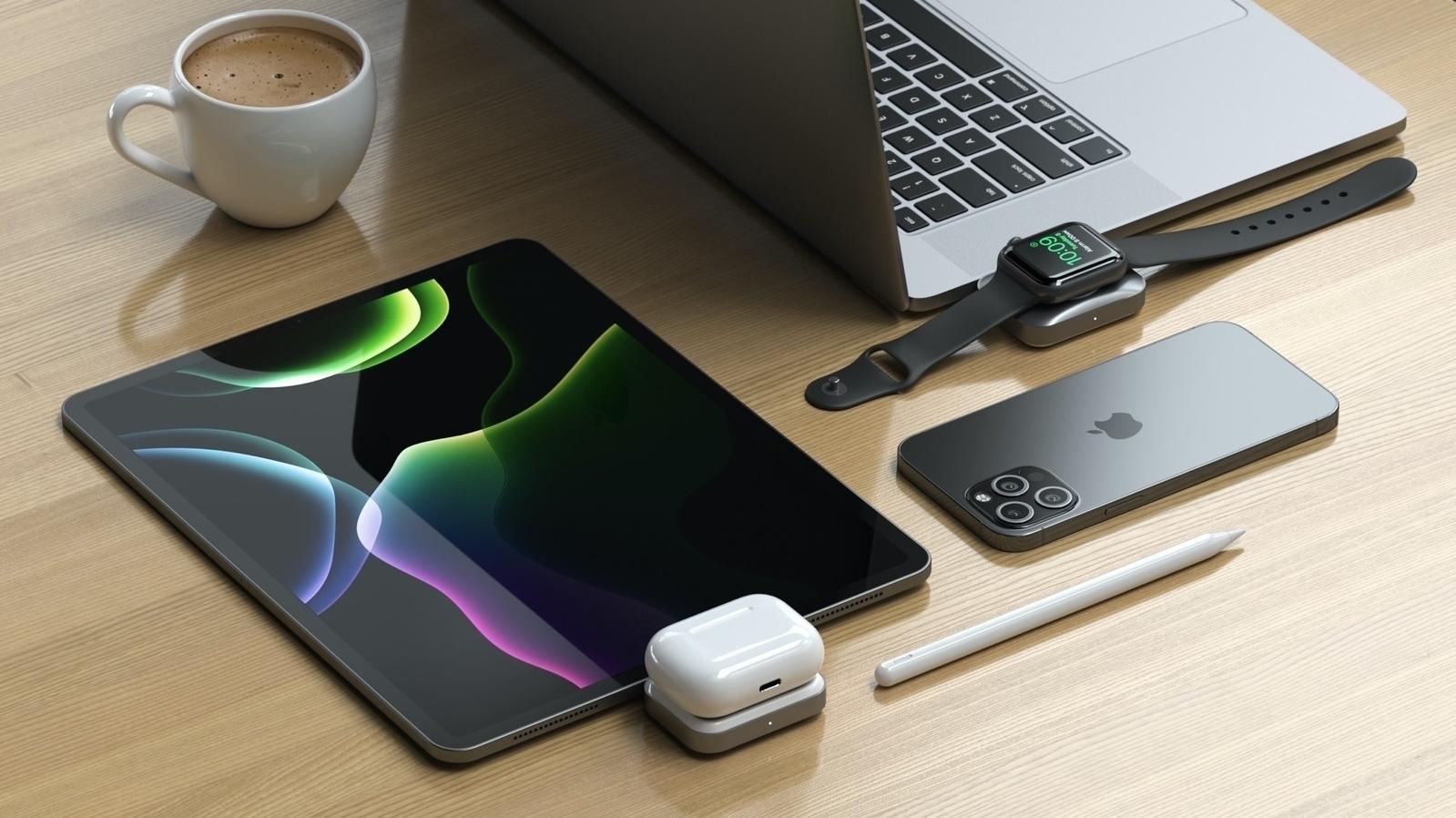 Satechi magnetic 3 in 1 wireless