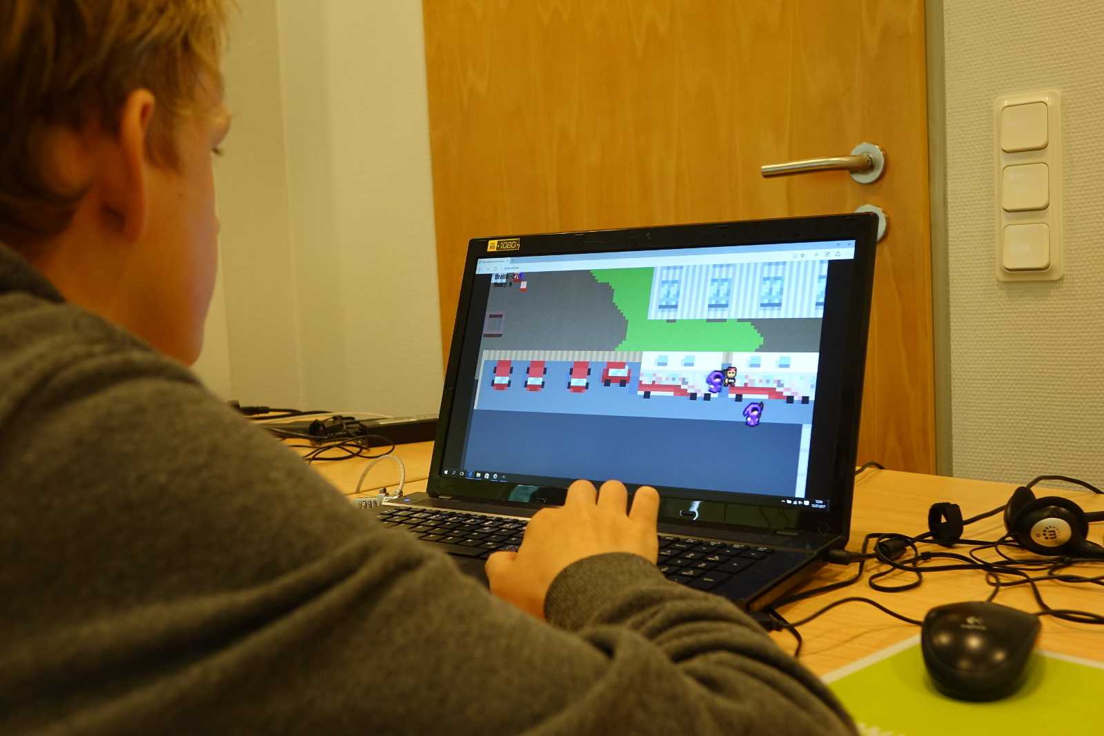 2D-Spieleprogrammierung ist fester Bestandteil des ComputerCamps.