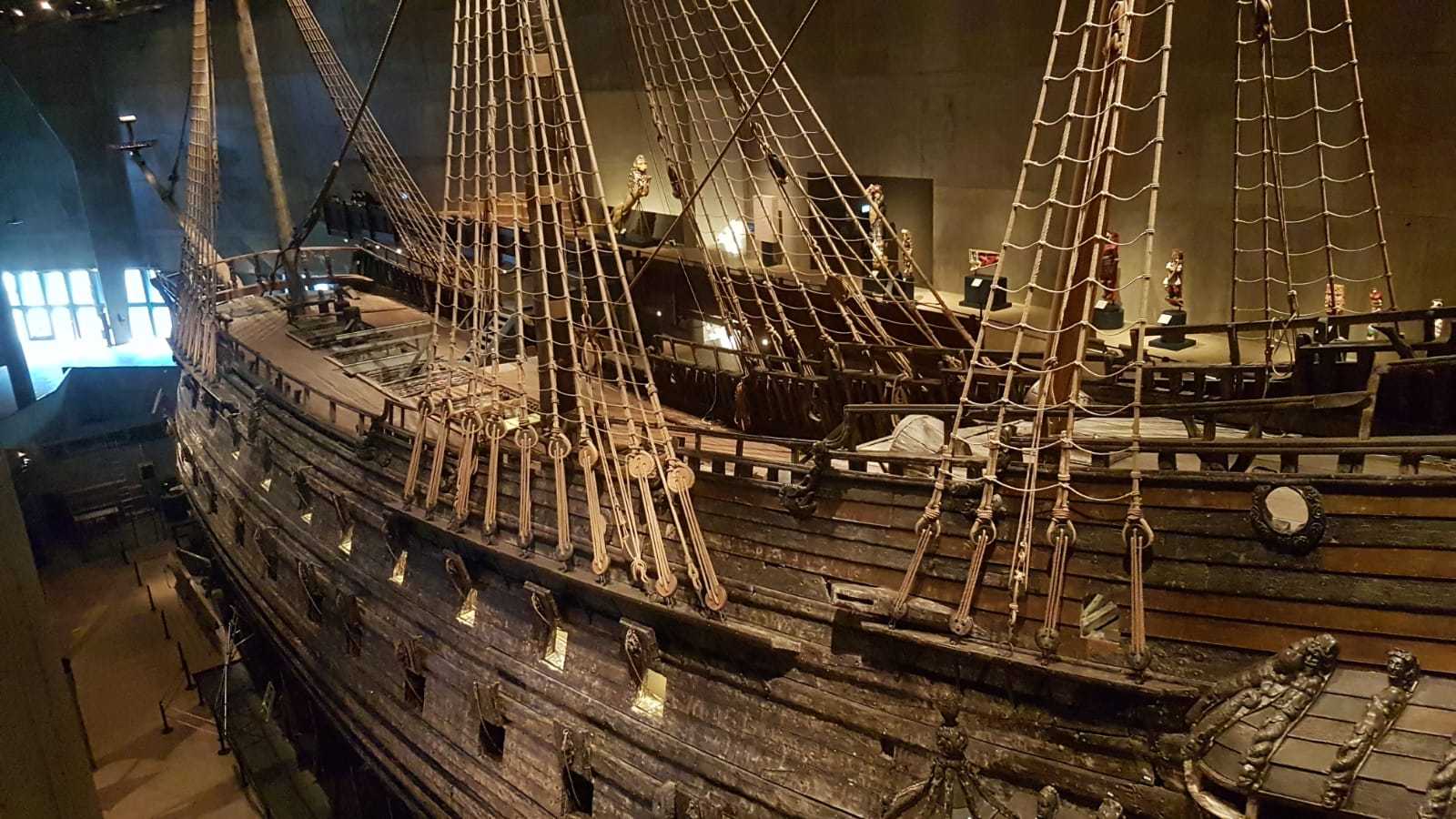 Kriegsschiff Vasa im Vasa-Museum Stockholm