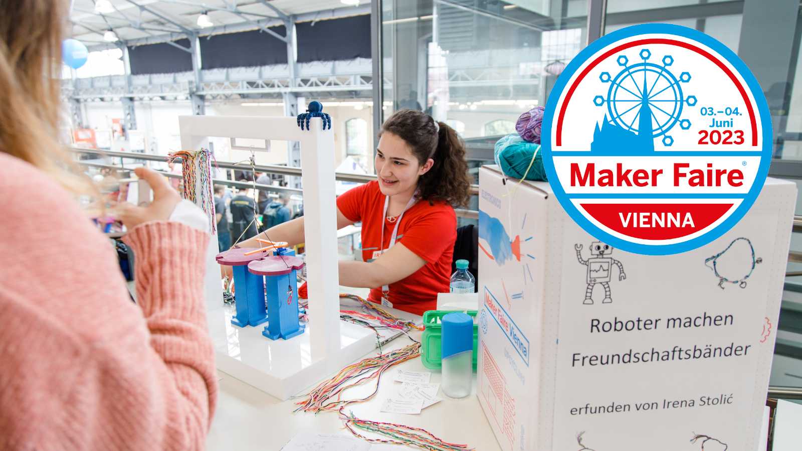 Banner Maker Faire Wien, Call for Makers, Deadline 12.02.2023
