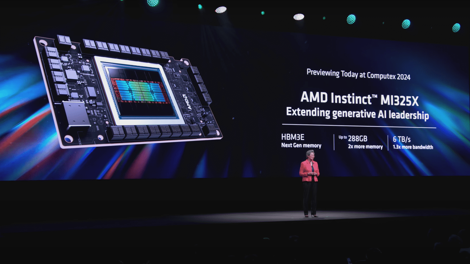 AMDs Vorstellung der Instinct MI325X