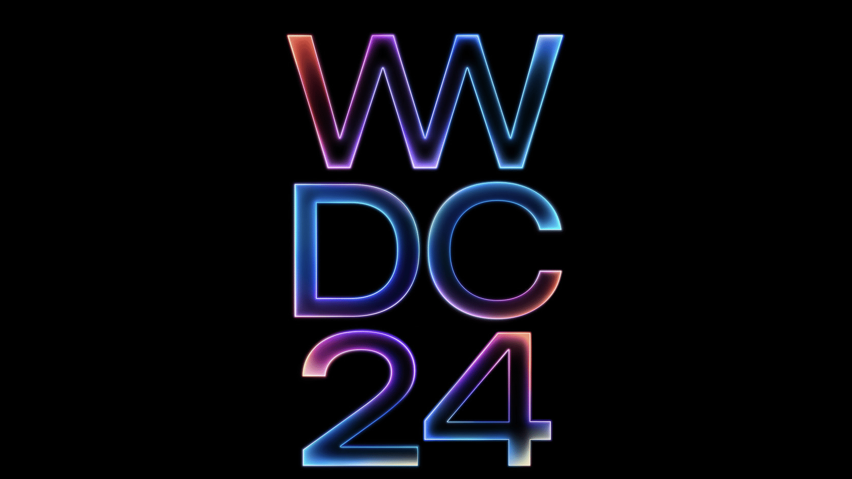 Apple-Logo für WWDC 2024